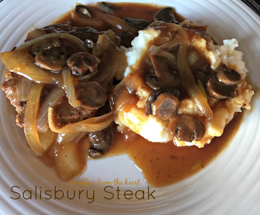salisbury steak with mushrooms