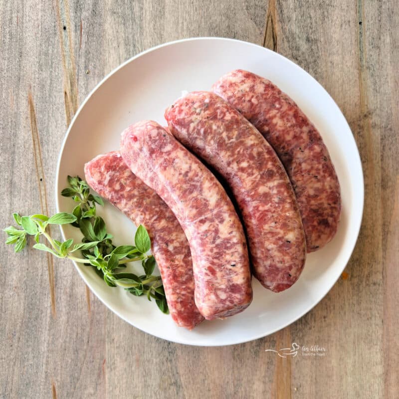 Grilled Sausage with Peppers, Onions and Herbs - 31 Daily