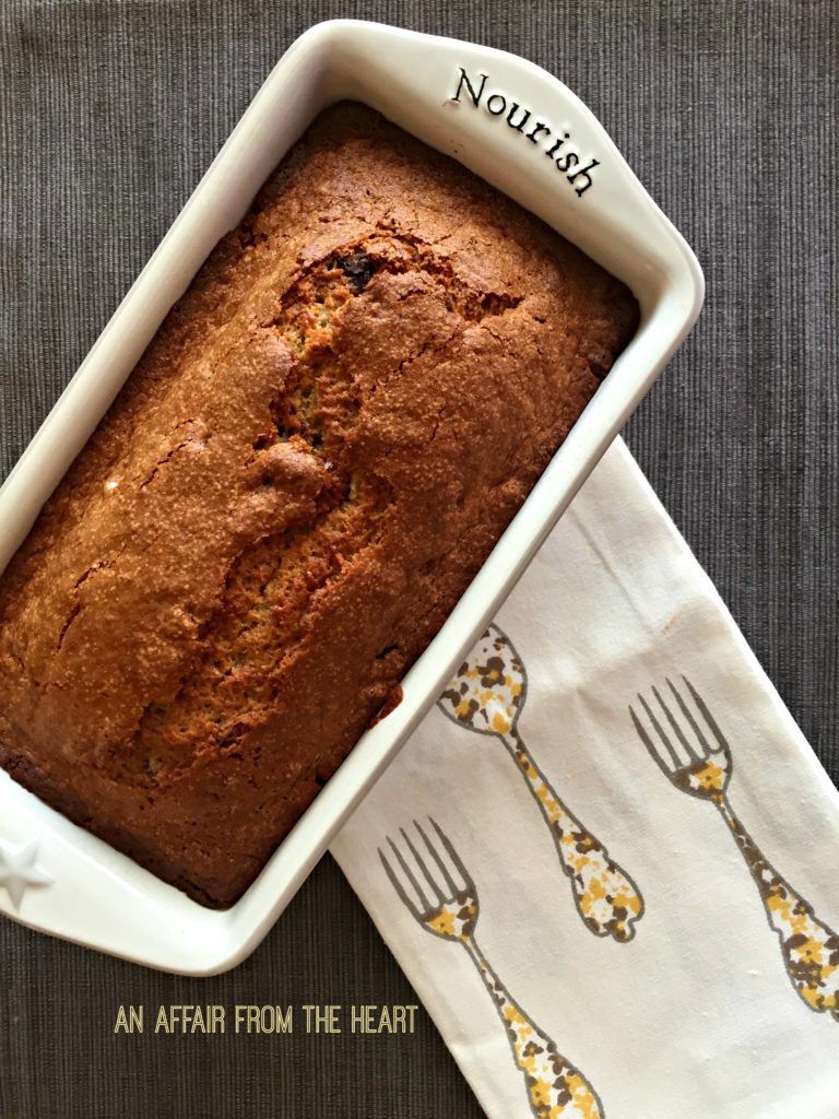 Orange Cranberry Pecan Bread- An Affair from the Heart