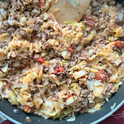 UnStuffed Cabbage Roll Skillet