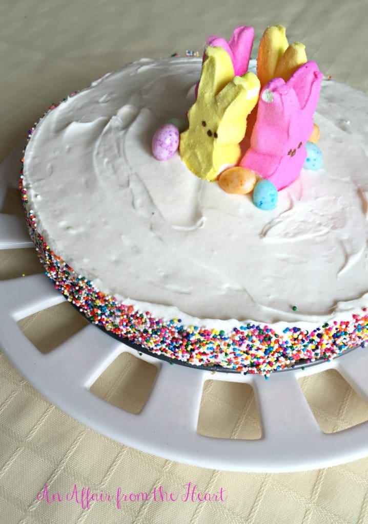 Chocolate Cake with Coconut Cream and Marshmallow Buttercream Frosting