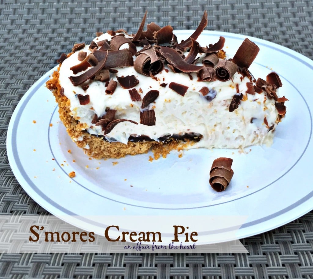 S'Mores Cream Pie