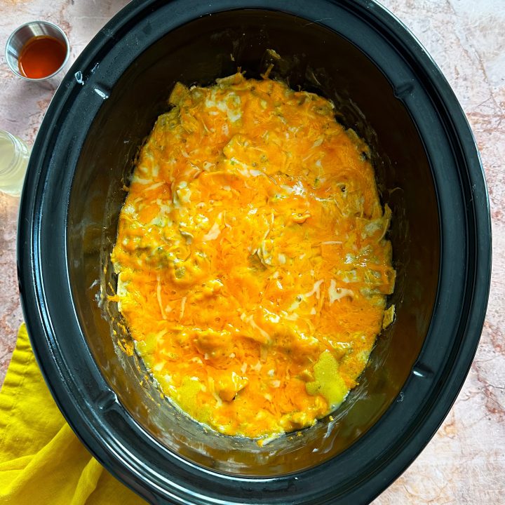 Slow Cooker Enchilada Casserole - I Heart Vegetables