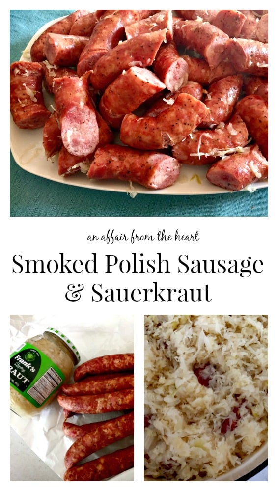 Smoked Polish Sausage & Sauerkraut