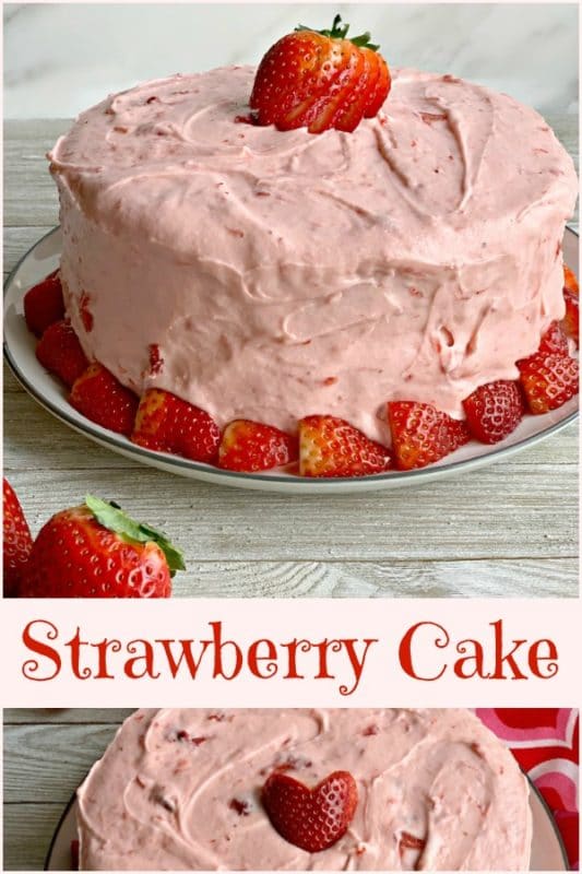 Strawberry Cake - An Affair from the Heart