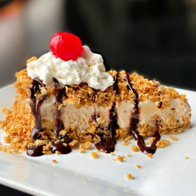 “Fried” Ice Cream Pie