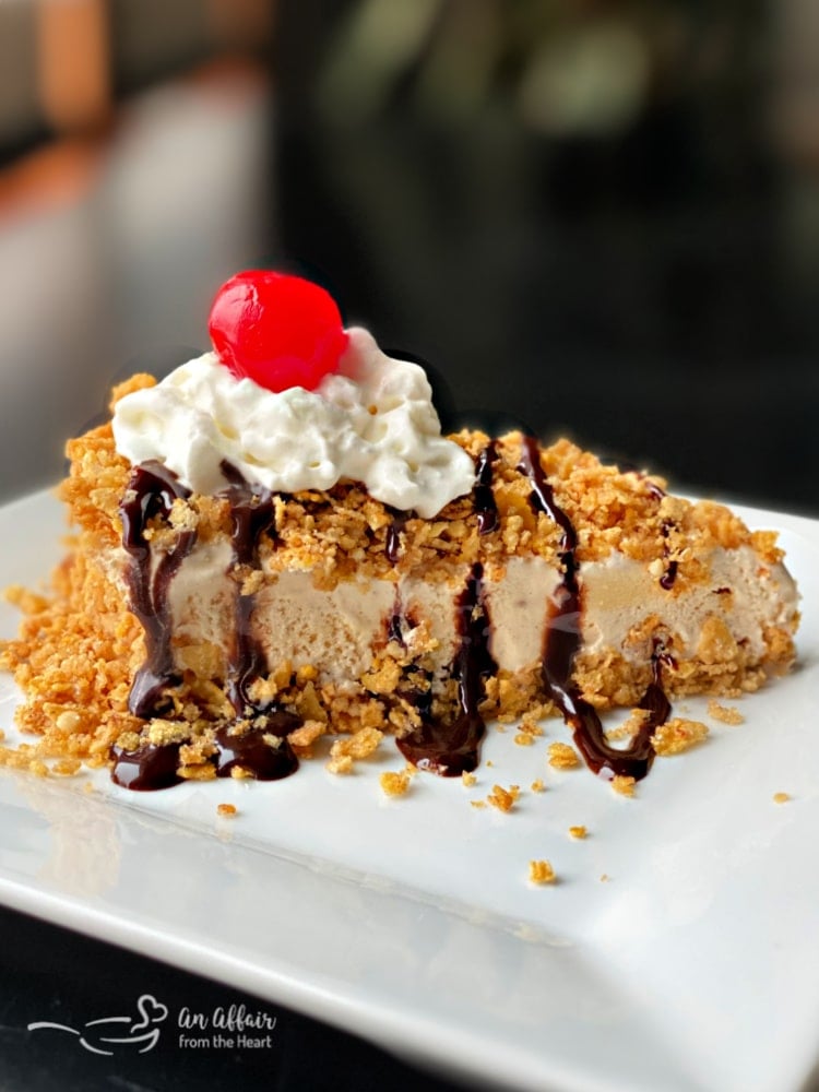 “Fried” Ice Cream Pie