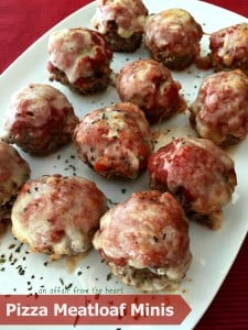 Pizza Meatloaf Minis