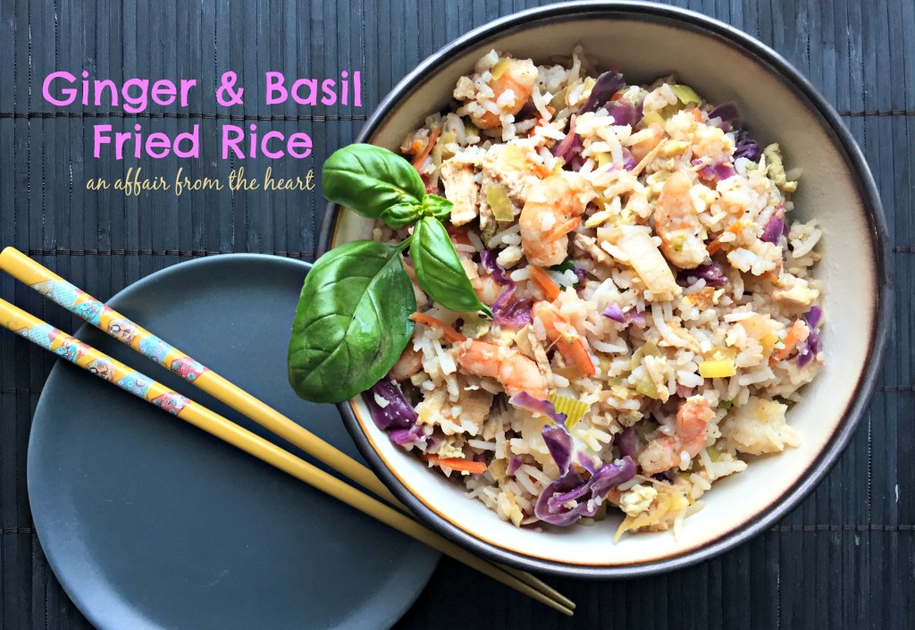 ginger and basil fried rice