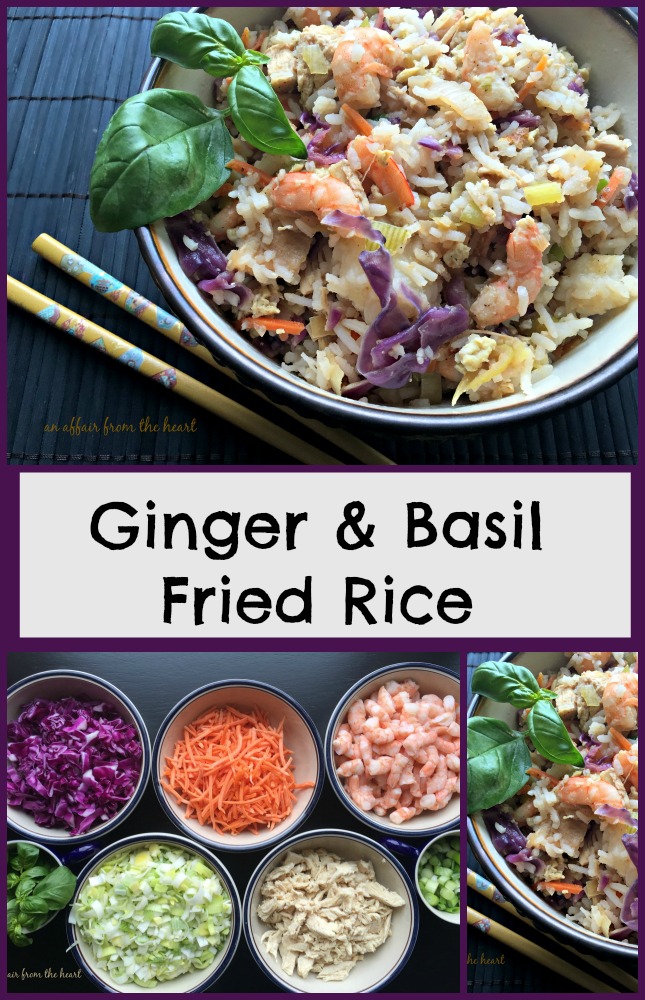 ginger and basil fried rice