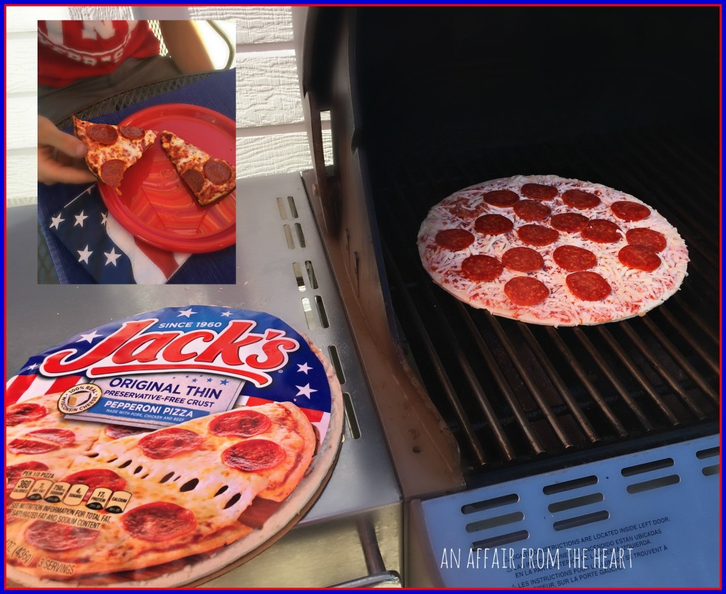 Grilling Jack's Pizza