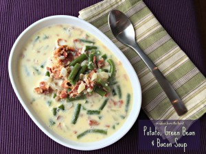 Potato, Green Bean & Bacon Soup