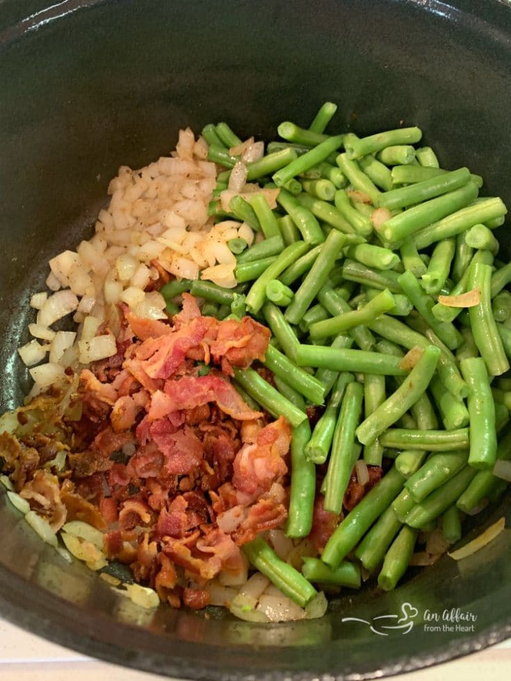 Potato, Green Bean & Bacon Soup A Family Favorite!