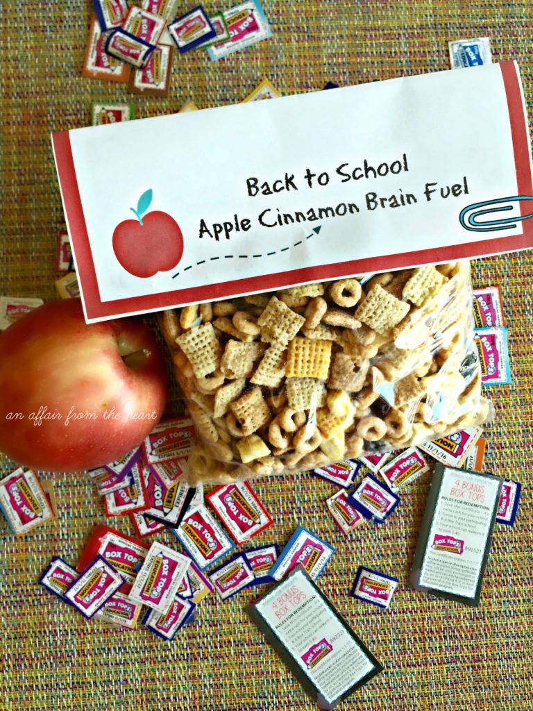 Back to School Apple Cinnamon Brain Fuel