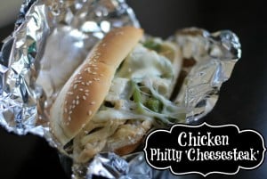 Chicken Philly Cheesesteak 