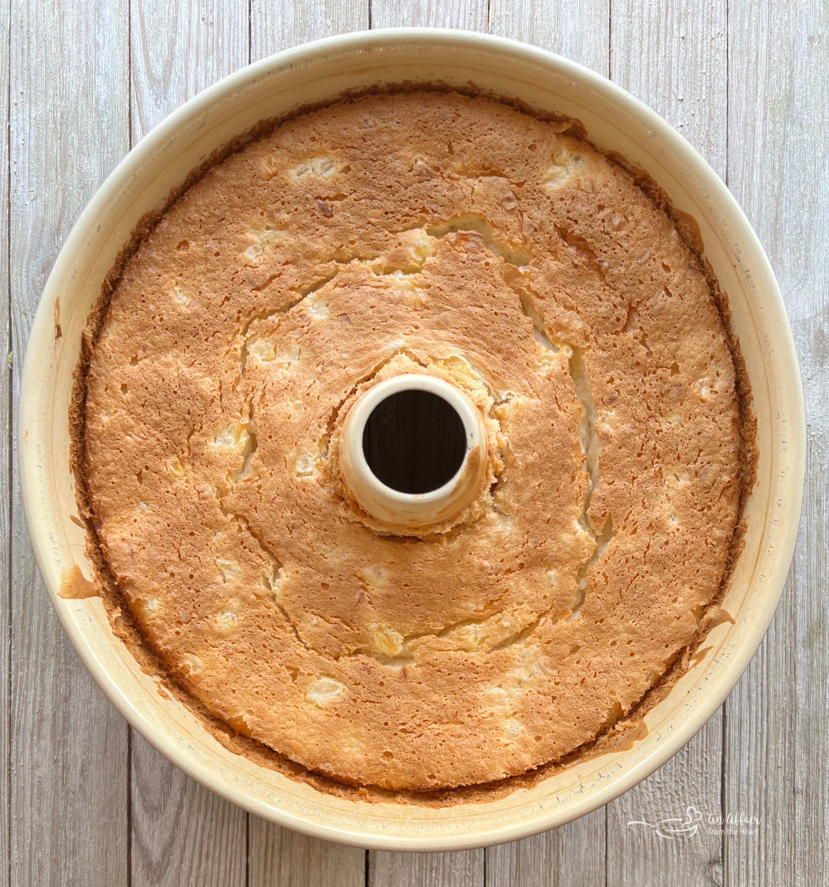 (Two Ingredient) Pineapple Angel Food Cake Recipe