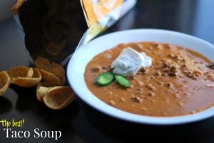 The Best Taco Soup