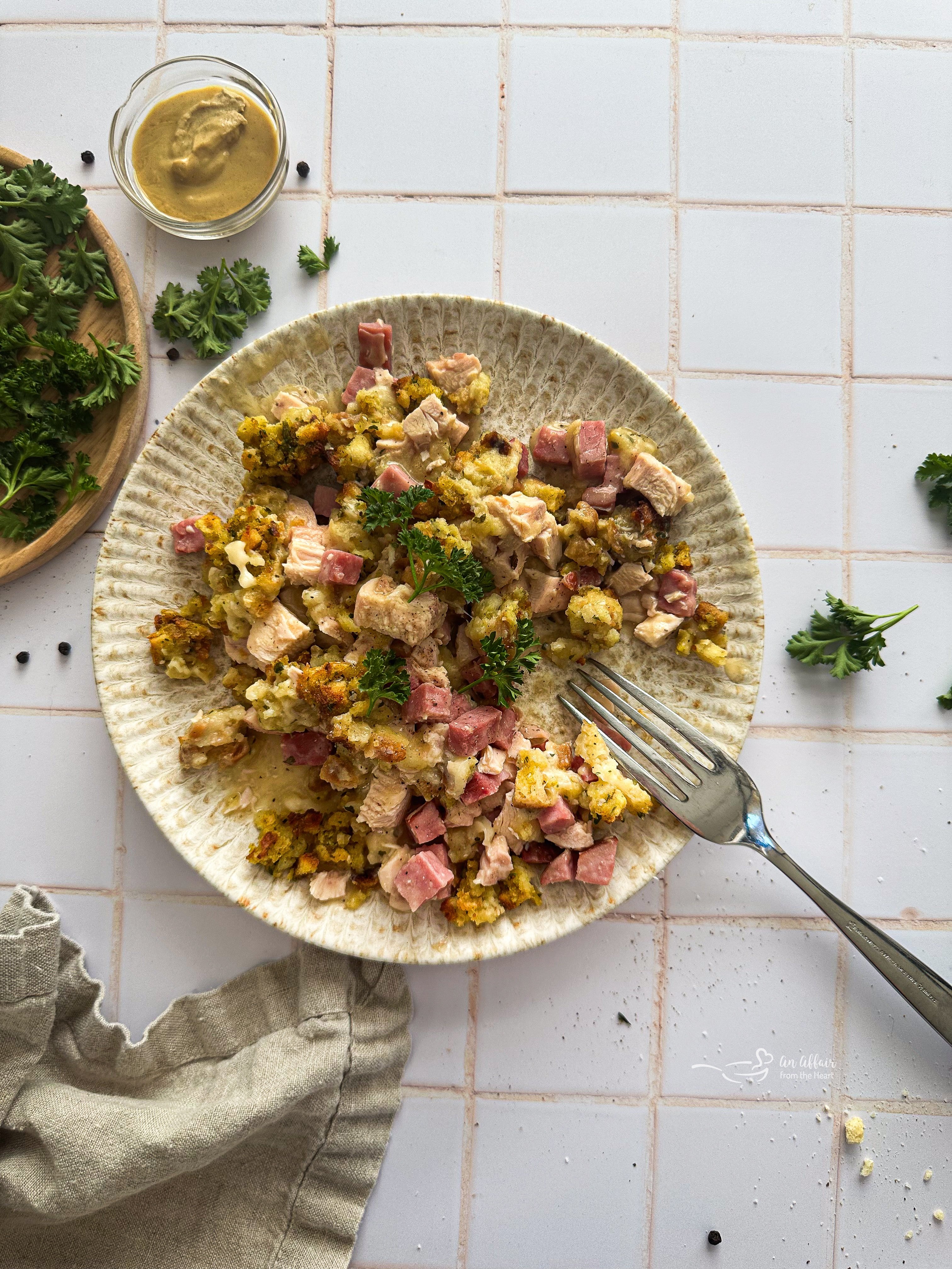 Chicken Cordon Bleu Casserole