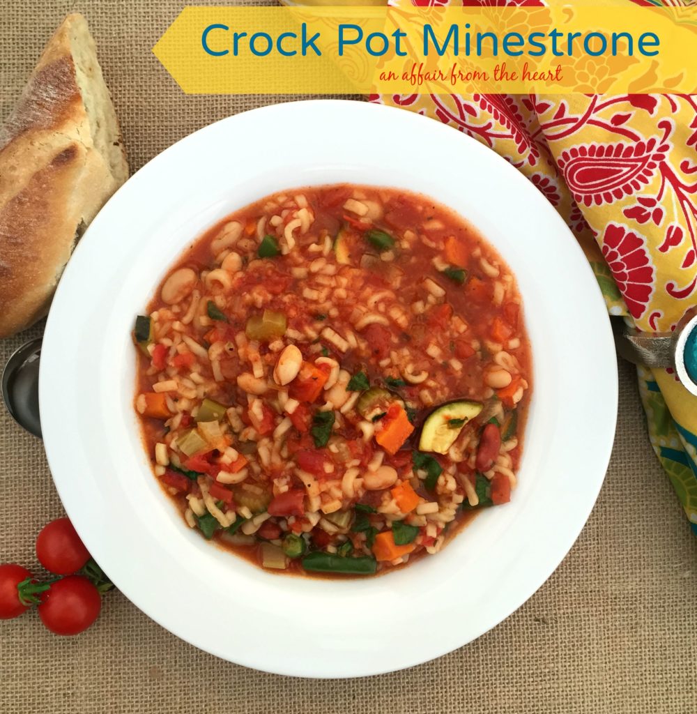 Crock Pot Minestrone