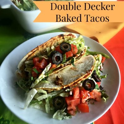 Double Decker Baked Tacos