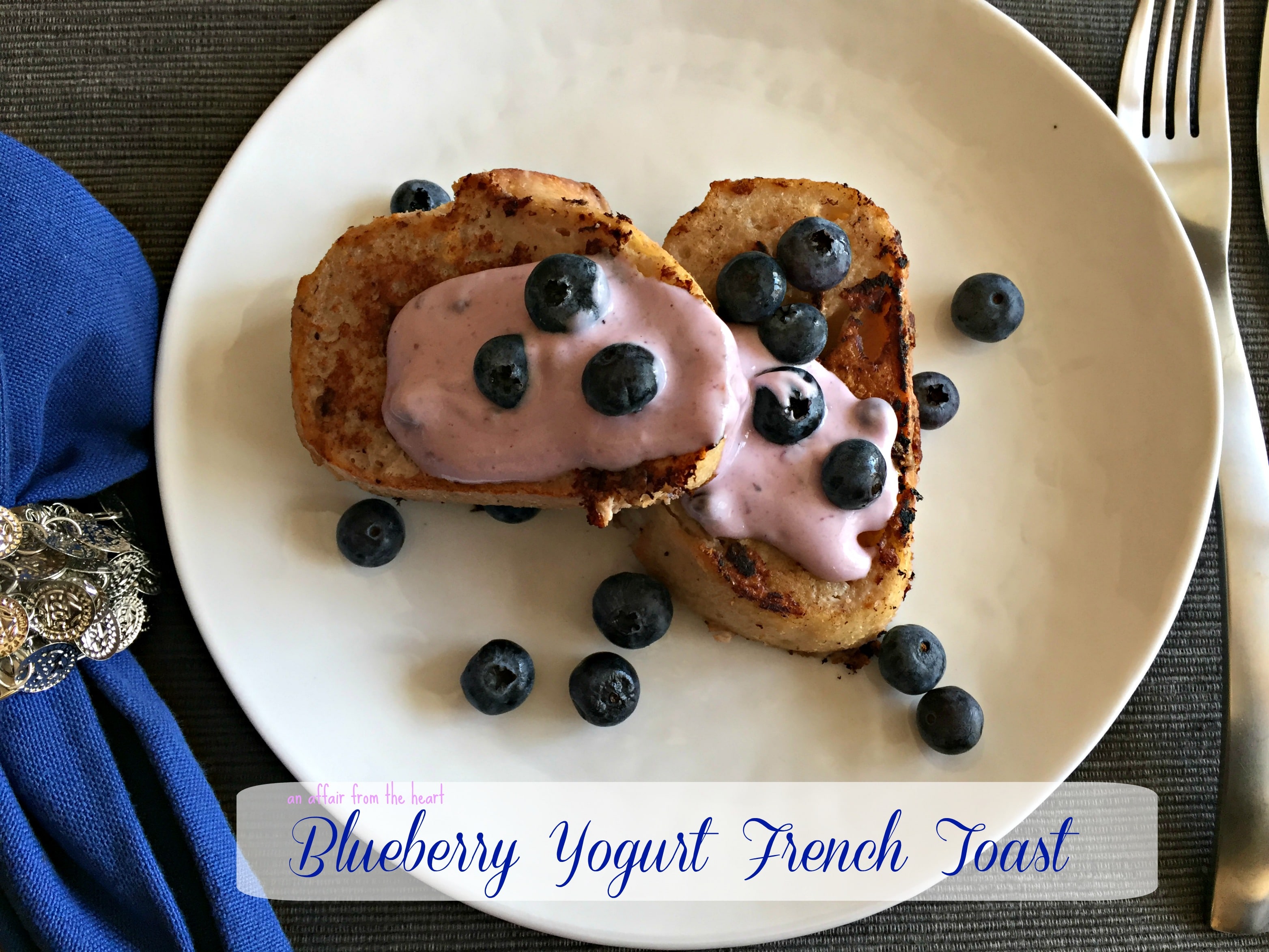 Blueberry Yogurt French Toast
