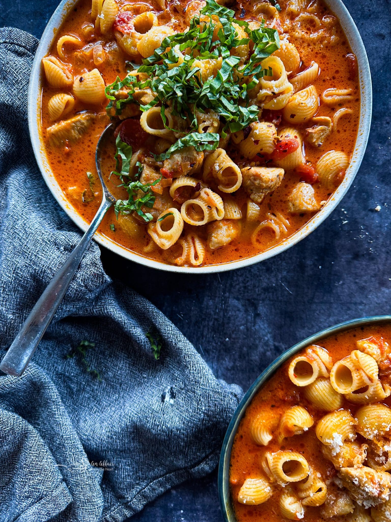 Easy Creamy Chicken Parmesan Soup Recipe