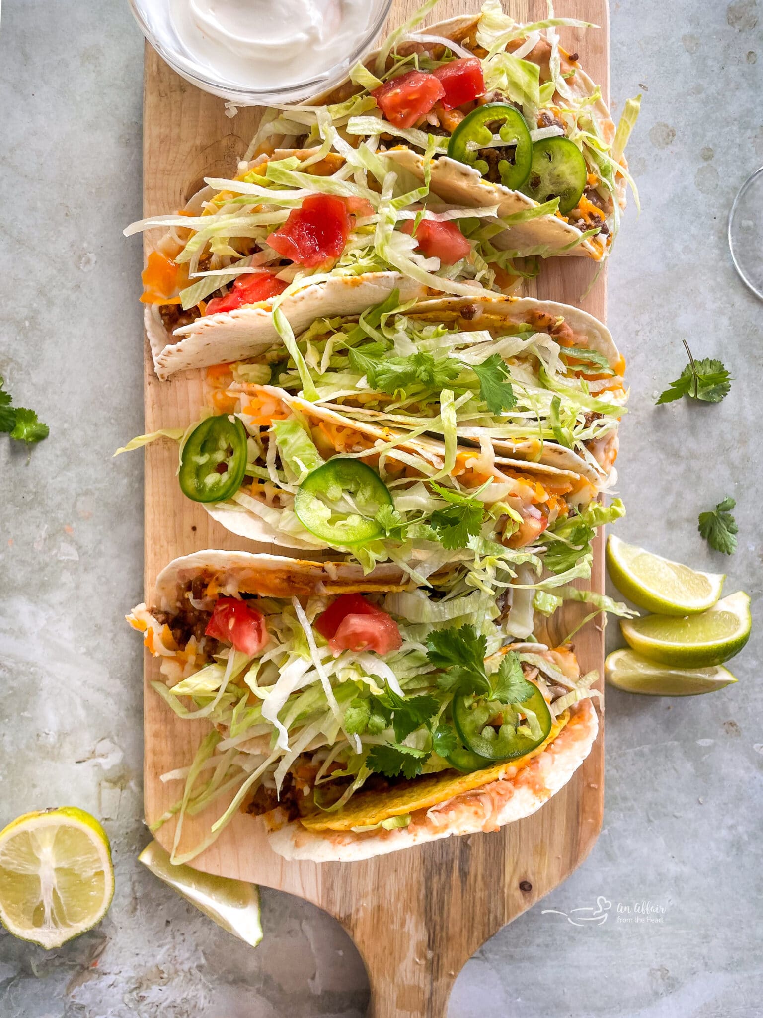 Baked Double Decker Tacos