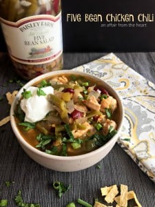 Five Bean Chicken Chili