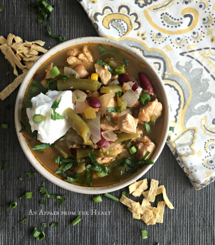 Five Bean Chicken Chili