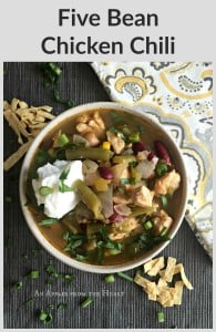 Five Bean Chicken Chili