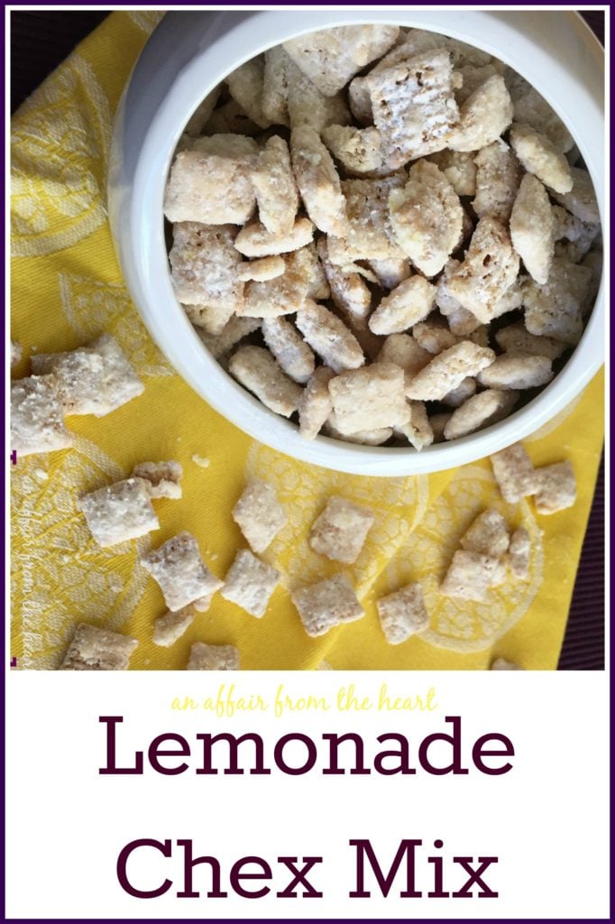 Lemonade Chex Mix