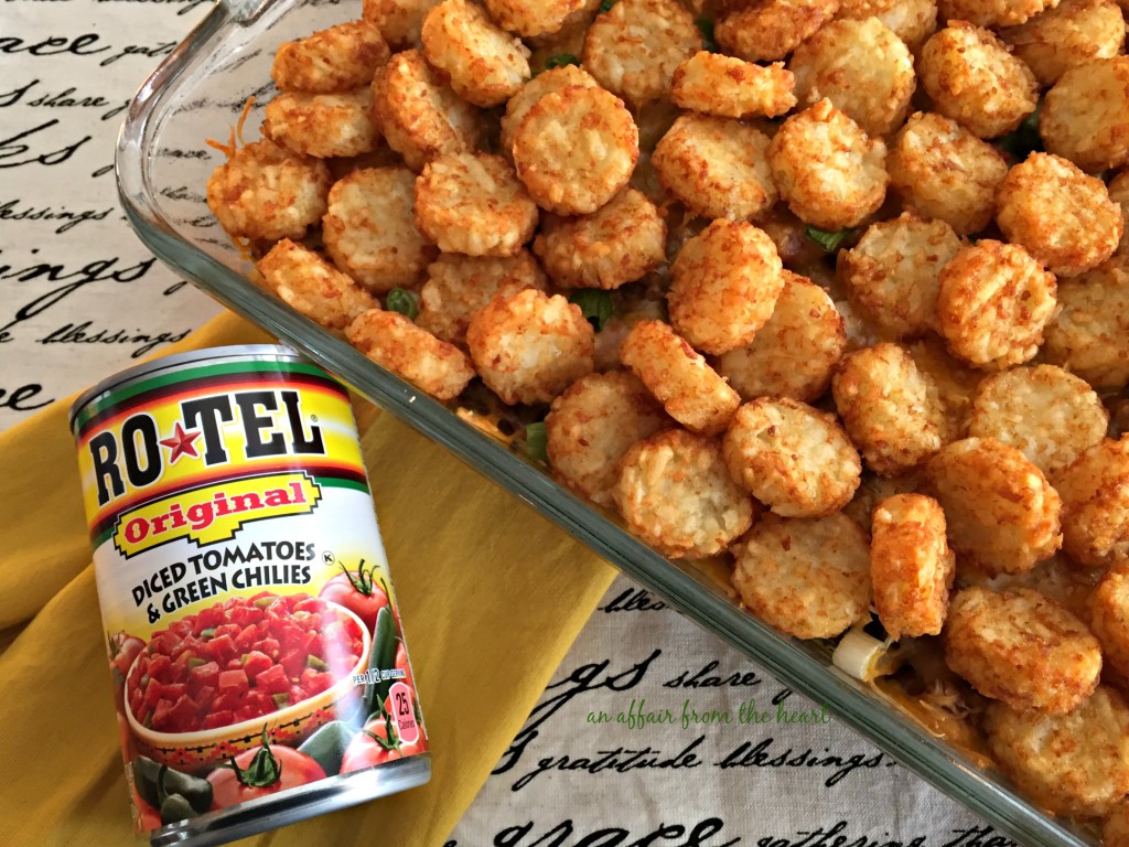 Taco Tot Casserole