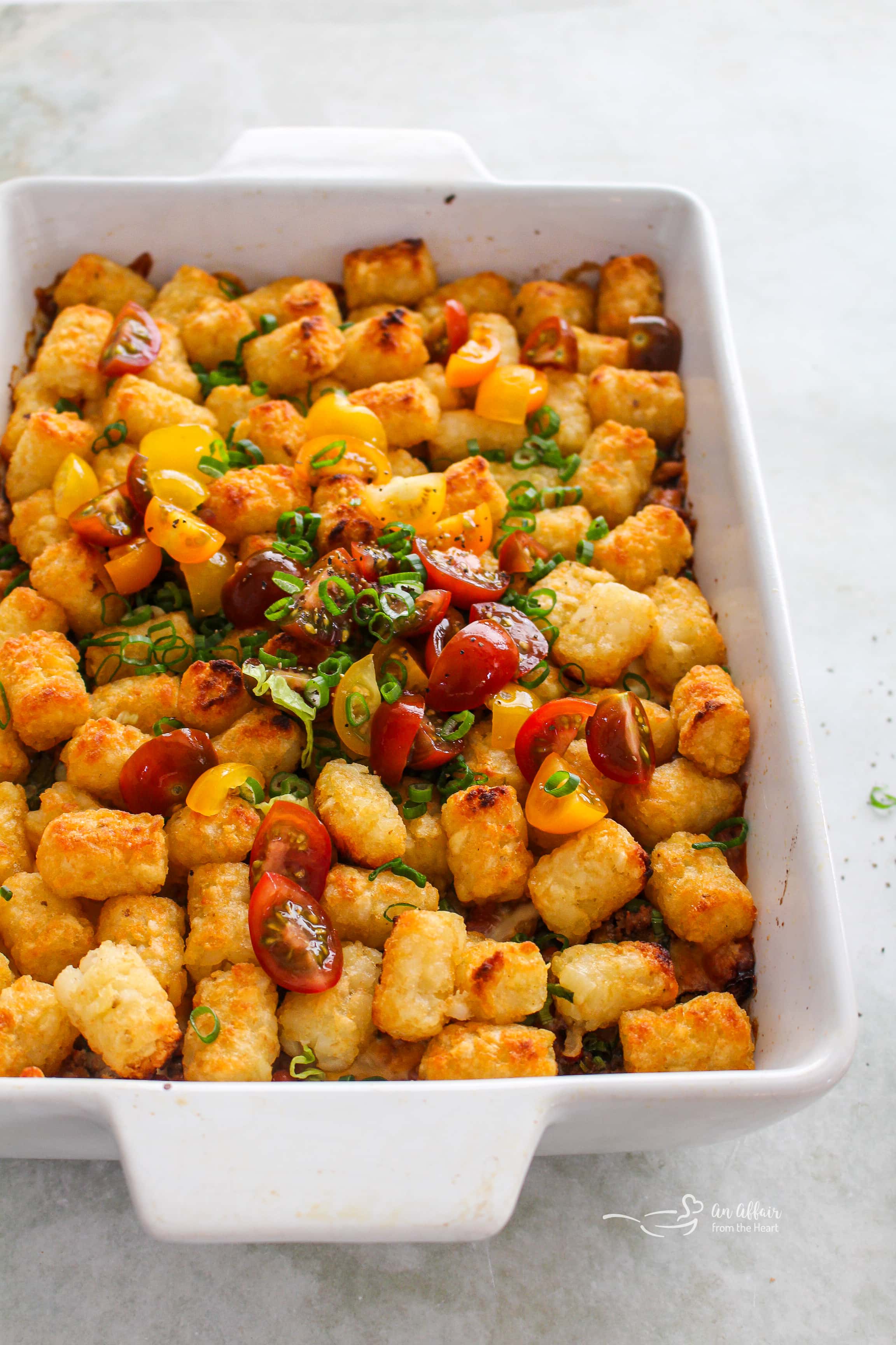 Taco Tater Tot Casserole
