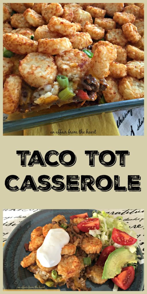 Taco Tot Casserole