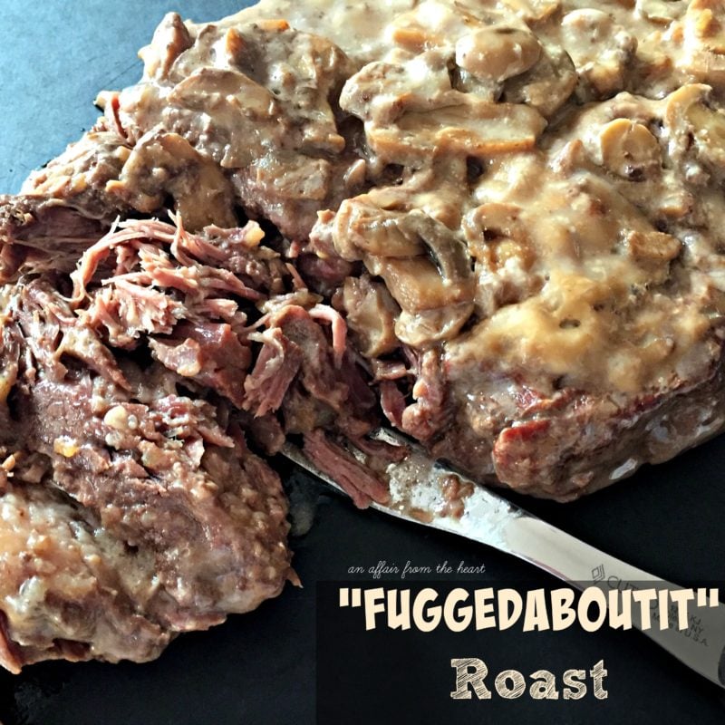 "Fuggedaboutit Roast" {the forgotten roast}