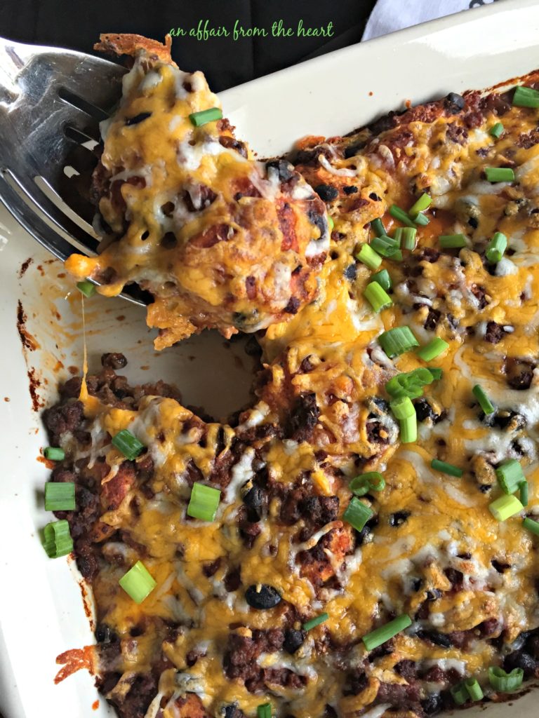 Bubble Up Enchiladas