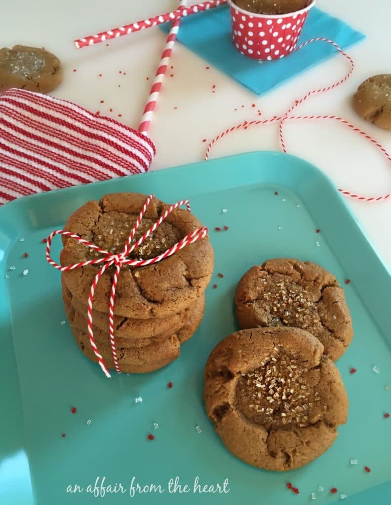 Chewy Brown Butter Gingersnaps 