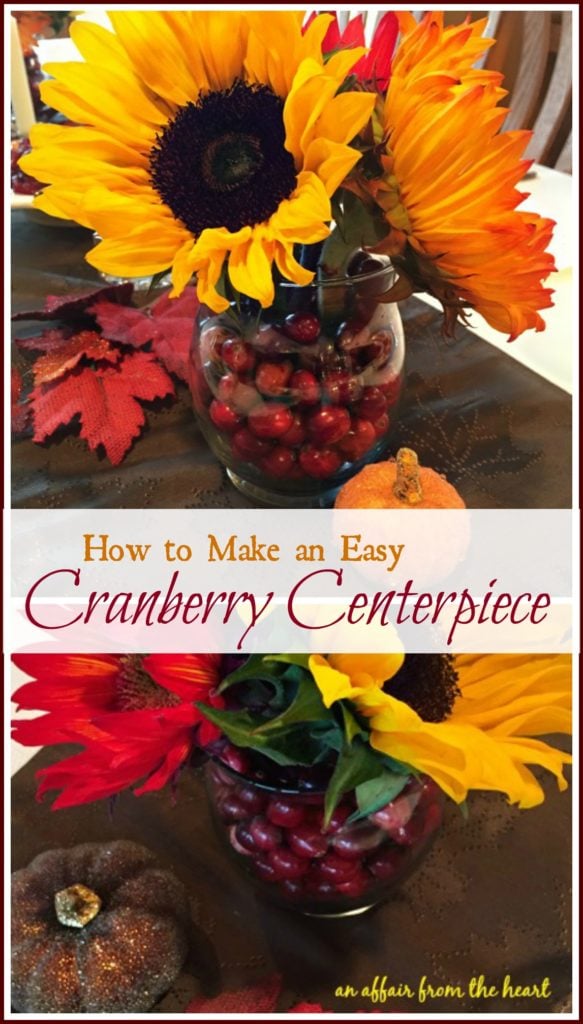 Cranberry Centerpiece