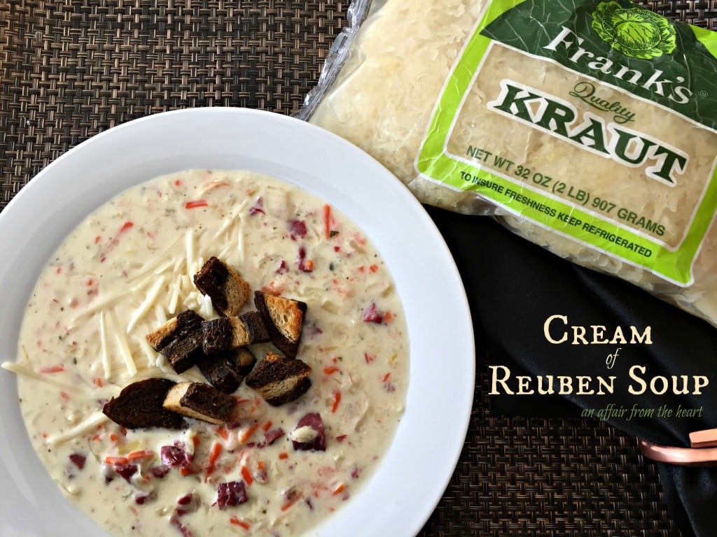 Cream of Reuben Soup