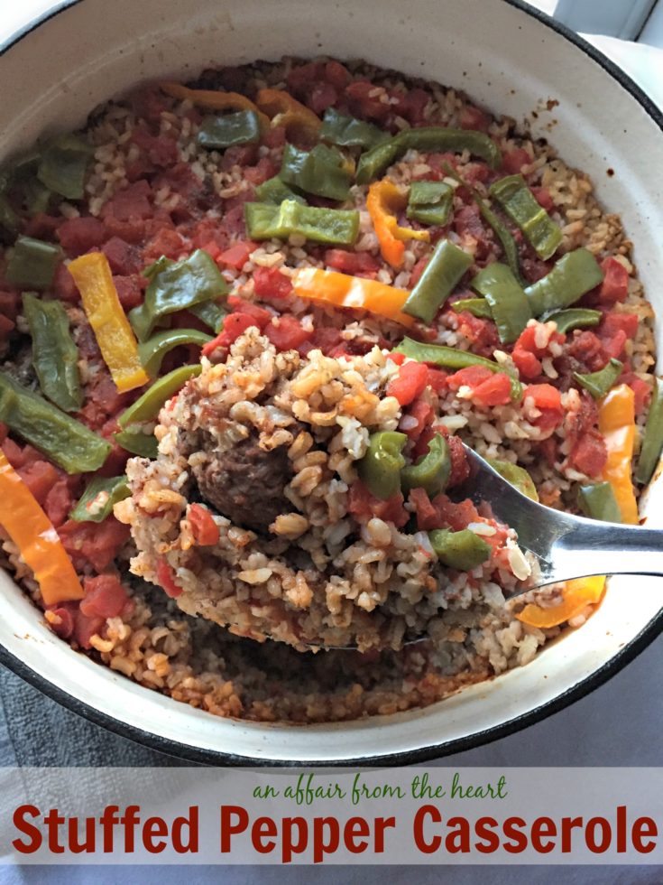 Stuffed Pepper Casserole