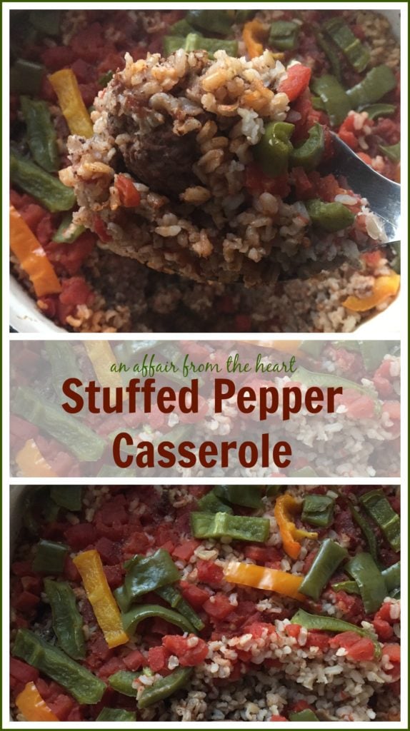 Stuffed Pepper Casserole