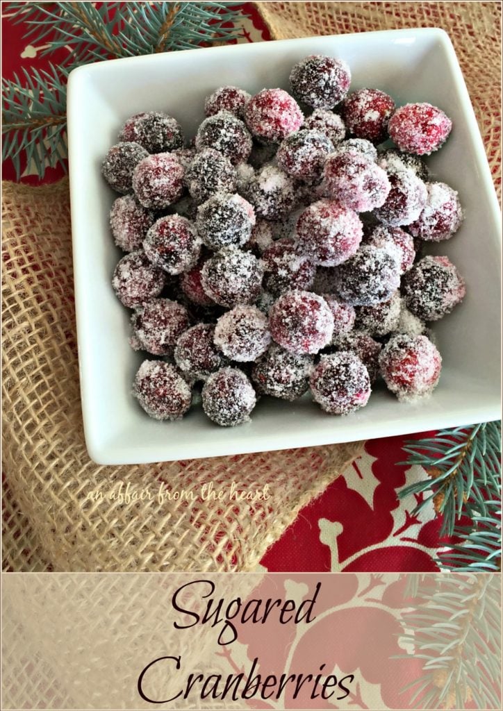 Sugared Cranberries