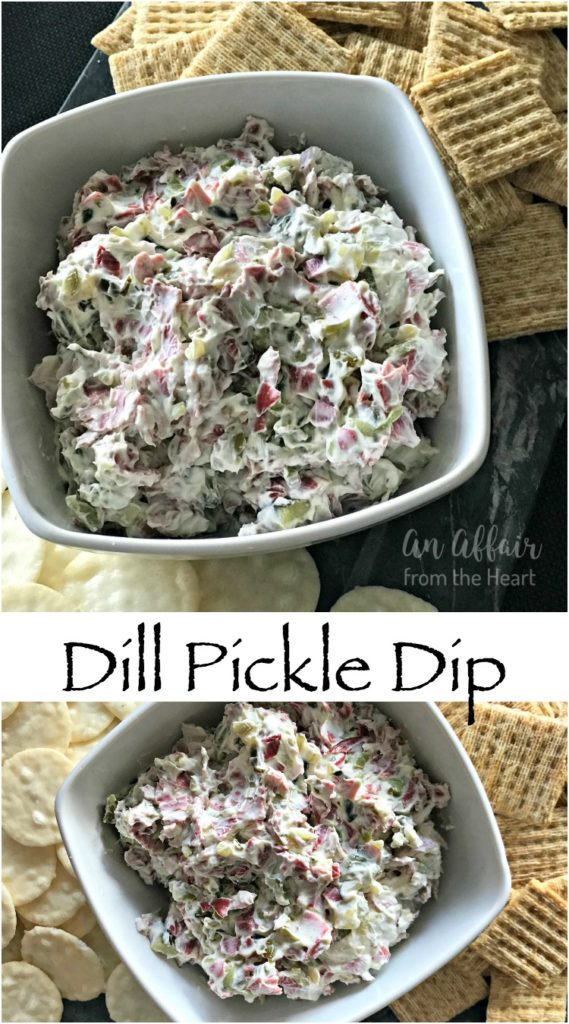 Dill Pickle Dip Just like those pickle wraps, in an easy dip
