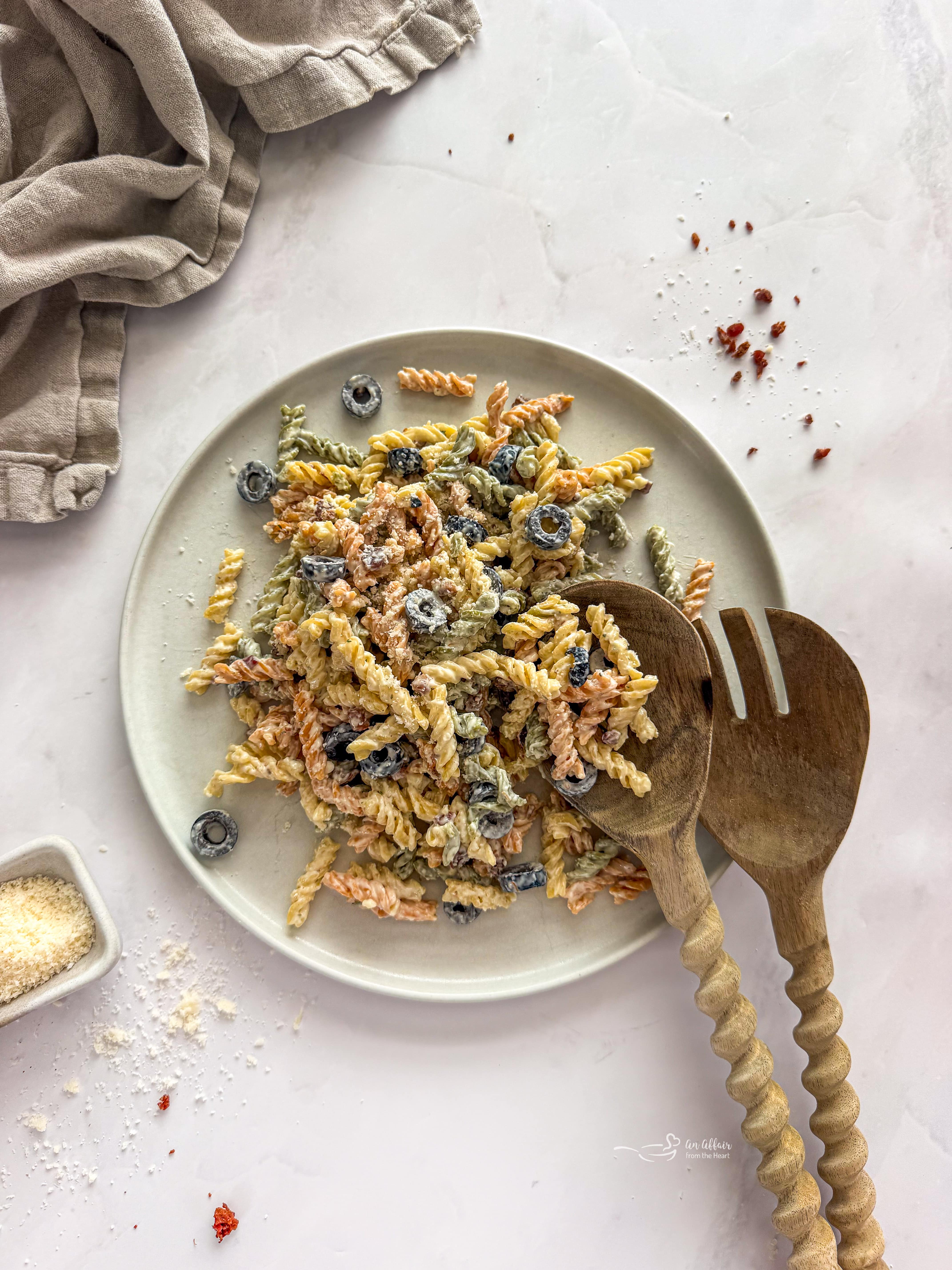 Creamy Bacon & Ranch Pasta Salad