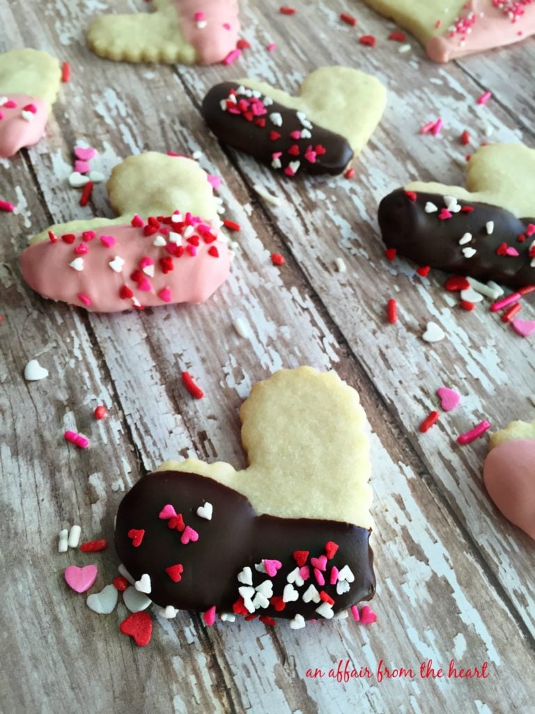 Dipped Shortbread Ccookies