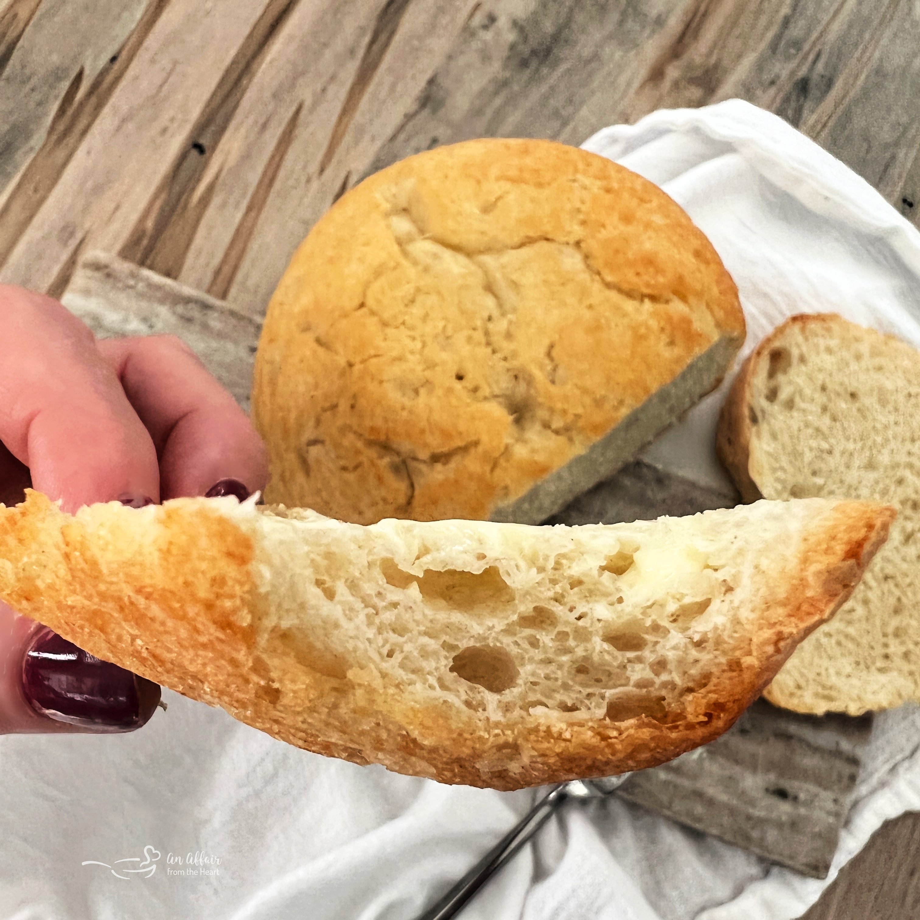 Homemade Peasant Bread