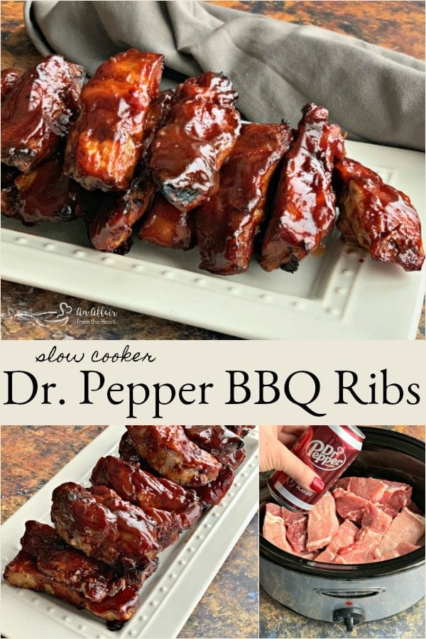 Slow Cooker Dr. Pepper BBQ Ribs