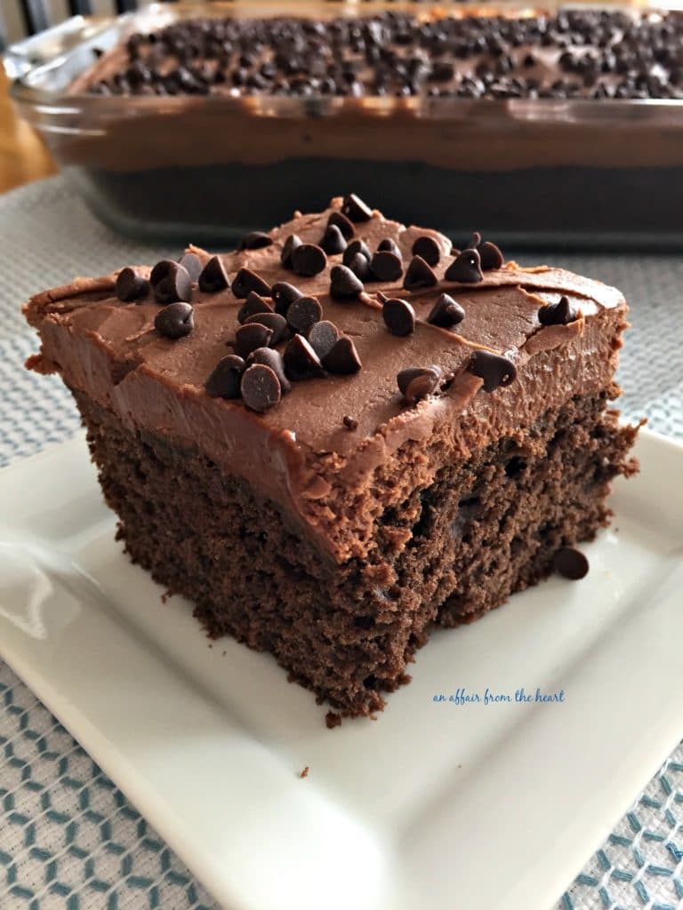 Chocolate Banana Cake 