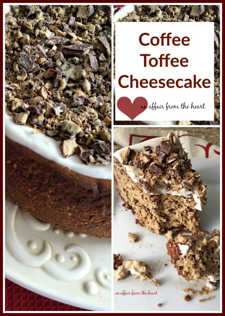 Coffee Toffee Cheesecake