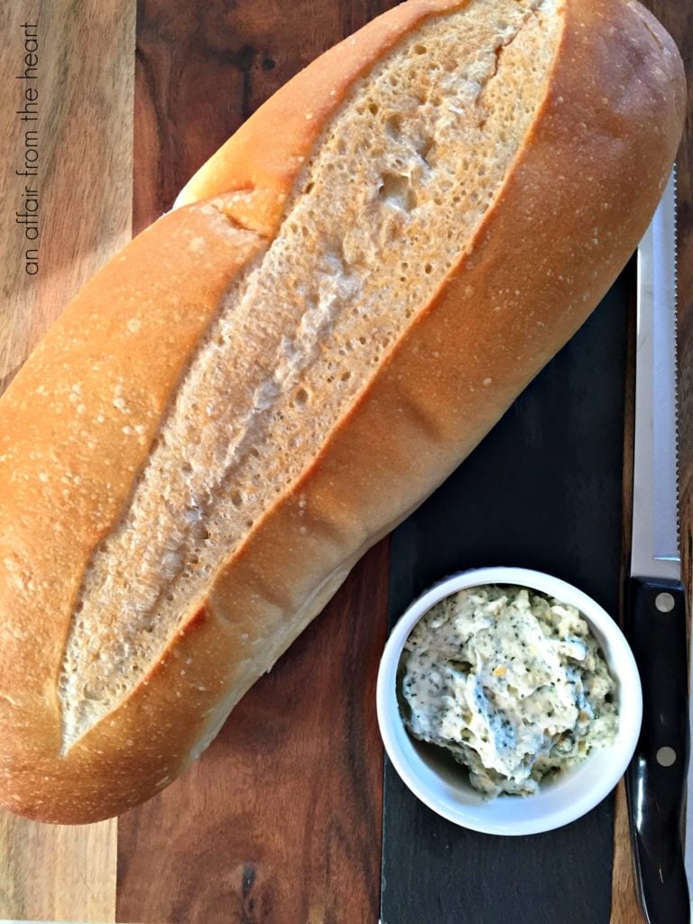 Four Cheese Roasted Garlic Bread